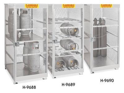 Armoires en aluminium pour bouteilles à gaz