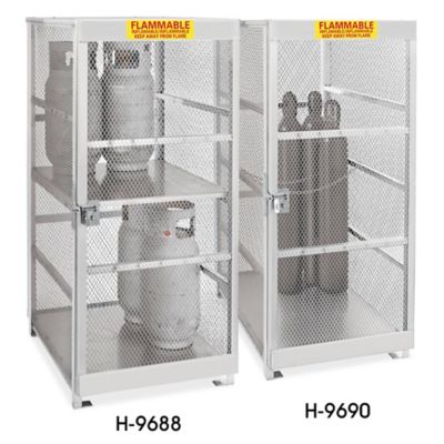 Armoires en aluminium pour bouteilles à gaz