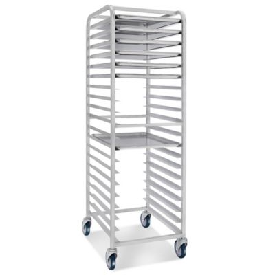 Mobile Bread Rack Galvanized - New   is your bakery  equipment source! New and Used Bakery Equipment and Baking Supplies.