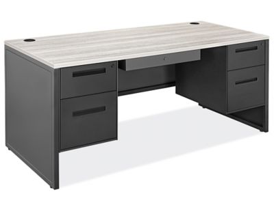 Industrial deals black desk