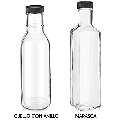 Botellas de Vidrio para Salsa en Existencia - ULINE
