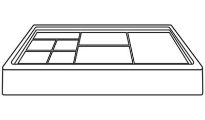 Plats pour service alimentaire