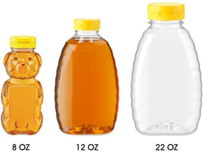 Bouteilles en plastique pour miel