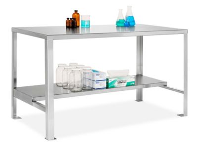 Uline stainless deals steel table