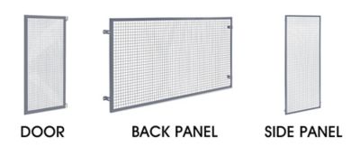 Pallet Rack Enclosure Panels