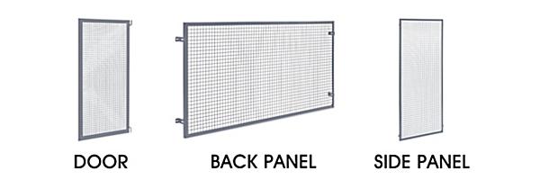 Pallet Rack Enclosure Panels