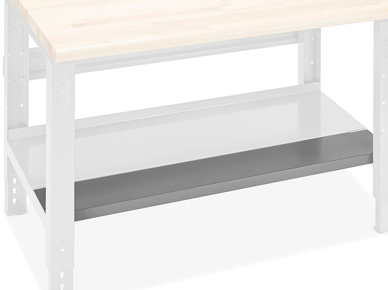 Packing Table Bottom Shelf Extensions in Stock - ULINE