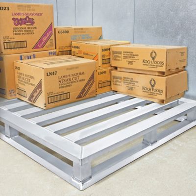 Palettes en aluminium