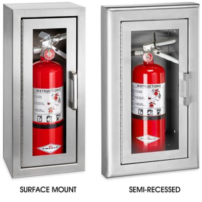 Stainless Steel Fire Extinguisher Cabinets