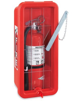 Armoires en plastique pour extincteur
