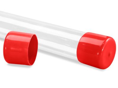 Capuchons pour tube transparent