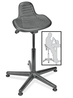 Bureau assis/debout mobile en Stock - ULINE.ca