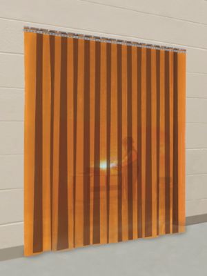Amber Vinyl Strip Door Kits