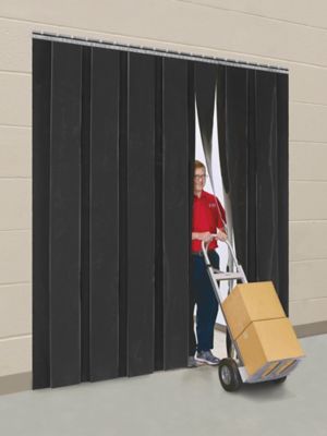 Black Vinyl Strip Door Kits