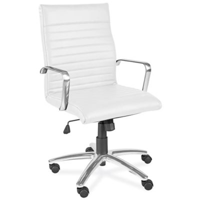 Leather Fashion Chair in Stock - ULINE.ca