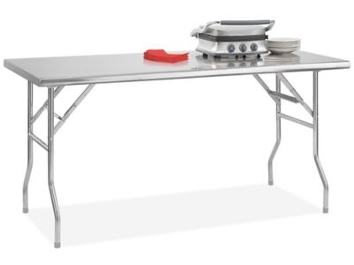 Economy Folding Table - 72 x 30, White H-2750FOL-W - Uline