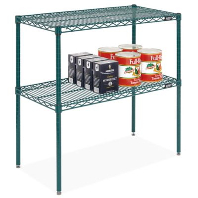 Two-Shelf Epoxy Wire Shelving