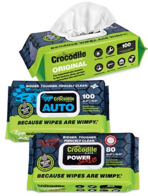 Crocodile Cloth Power Scrub - 80 Pack