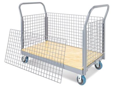 Side Panel Platform Trucks in Stock ULINE