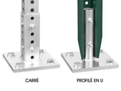 Ancrages pour poteaux
