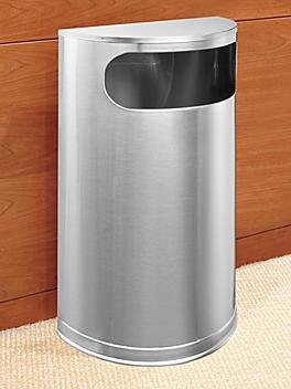 Side-Entry Trash Cans