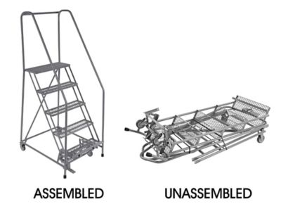Unassembled Ladder