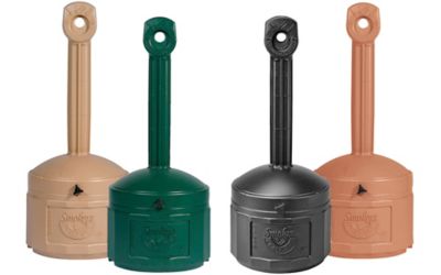 Plastic Smoker's Receptacles