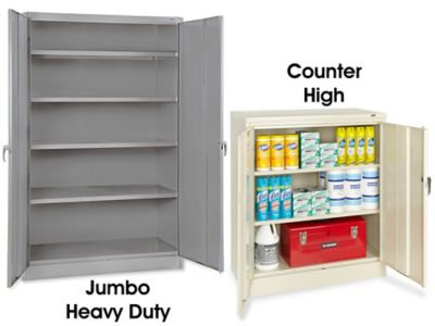 Under Counter Storage Cabinet - 36 x 24 x 36, Assembled, Gray