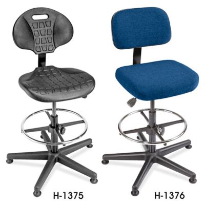 Deluxe Work Stool - Fabric H-4823 - Uline