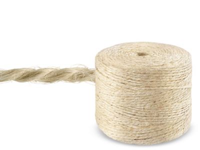 Sisal Rope - 3-Ply Twine - ULINE - Box of 970 Feet - S-15353