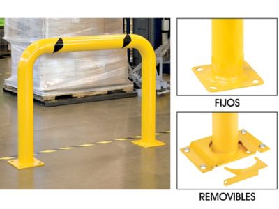 Postes Protectores para Máquinas, Barandales y Postes en Existencia ULINE