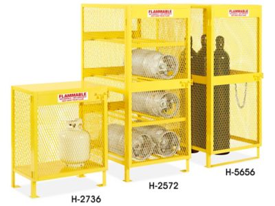 Armoires en acier pour bouteilles à gaz