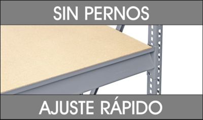 Sin Pernos. Ajuste Rápido