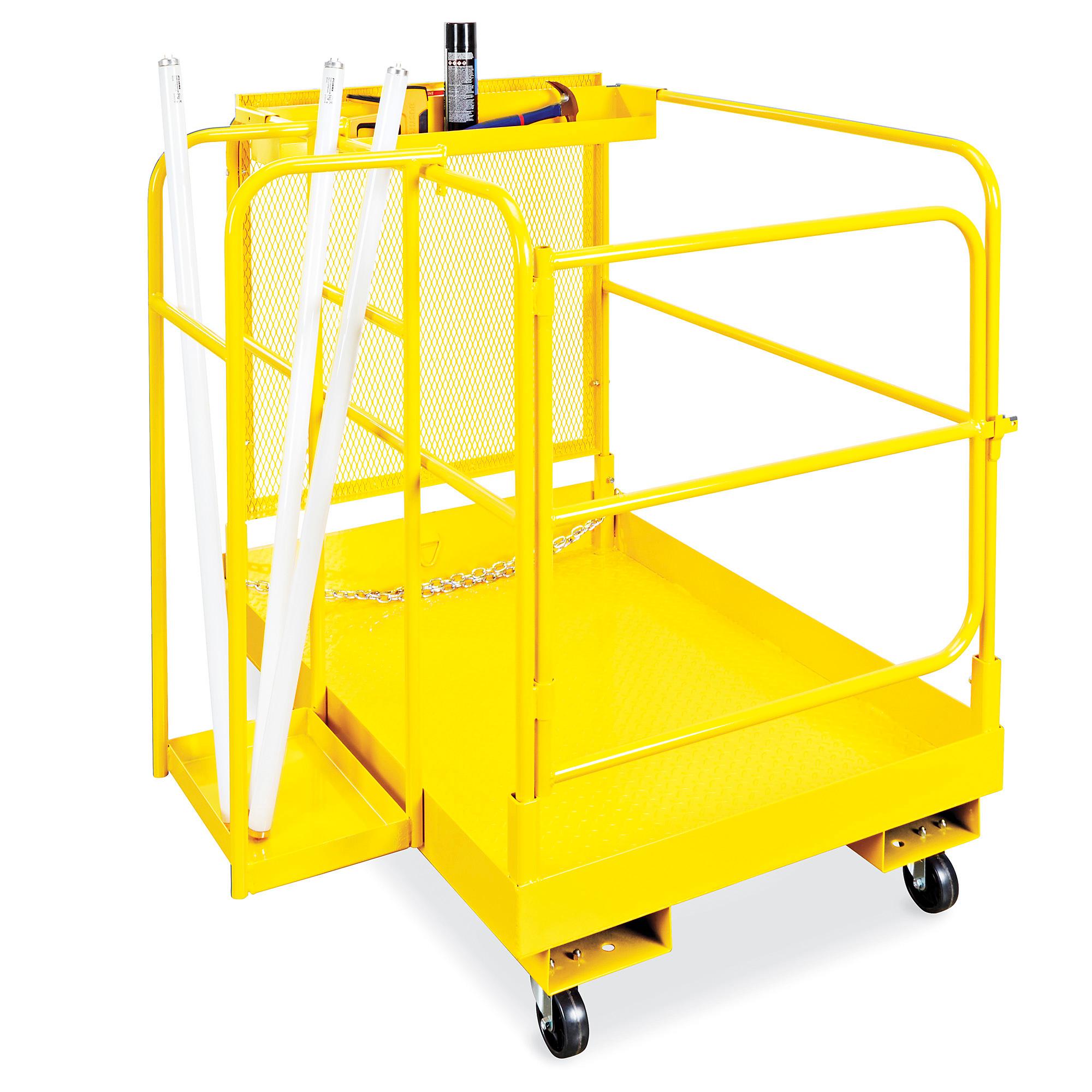 Forklift Cage, Forklift Work Platform in Stock - ULINE Forklift Cage, Forklift Work Platform in Stock - ULINE