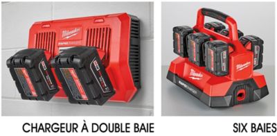 Batteries et chargeurs Milwaukee