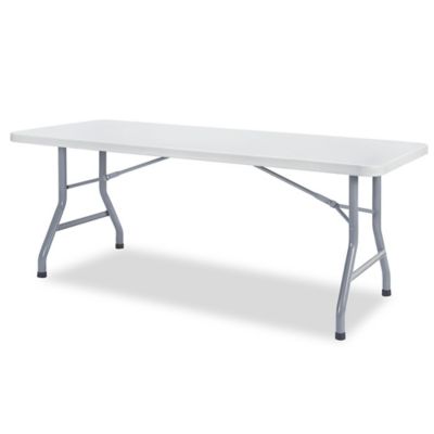 Mesa de Trabajo con Pedestal de 4 Cajones/1 Pata - 72 x 30, Cubierta de  Plástico Laminado H-5928-LAM - Uline