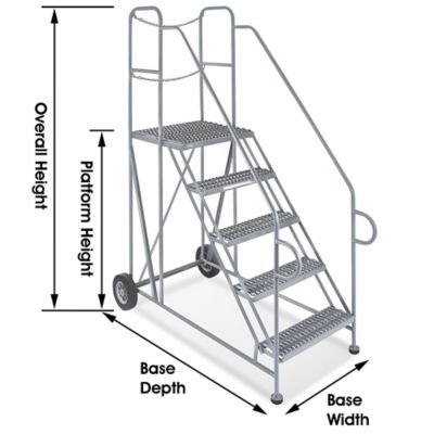 Trailer Ladder - Trailer Access Step Ladder & Folding Steps