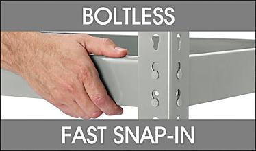 Boltless, Fast Snap-In