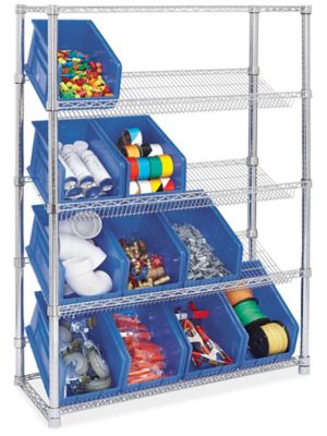 Uline Sliding Storage Shelves 