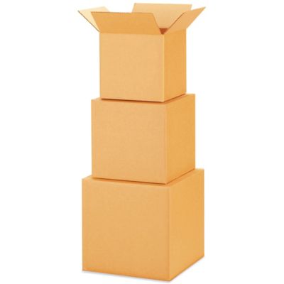 Cajas con Tapa Transparente y Base Kraft - 7 3/8 x 5 3/8 x 1, 187 x 137 x  25 mm S-21241 - Uline