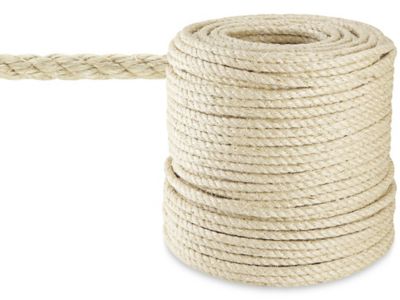 Twisted Sisal Rope - 3/8 x 500' S-18523 - Uline