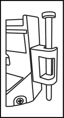 90&deg; Swivel Barrier