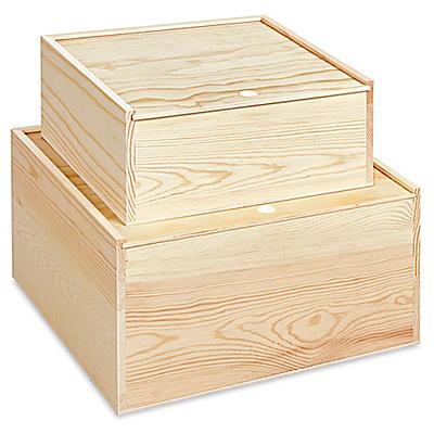 Boîtes-cadeaux en bois en Stock - ULINE.ca