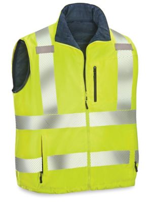 Gilet isolant à haute visibilité