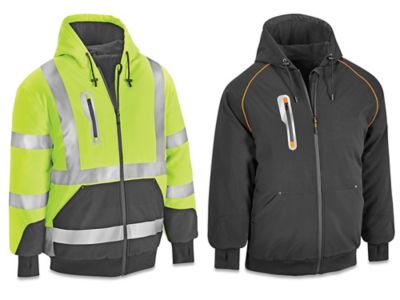 Hi Vis Polar Soft Shell Jacket in Stock ULINE