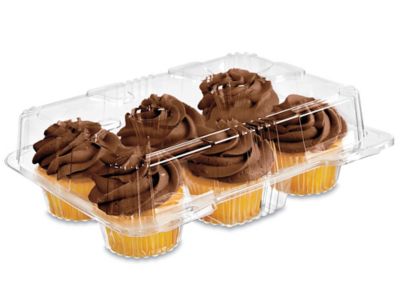 Cupcake Containers - 1 Cupcake S-25143 - Uline