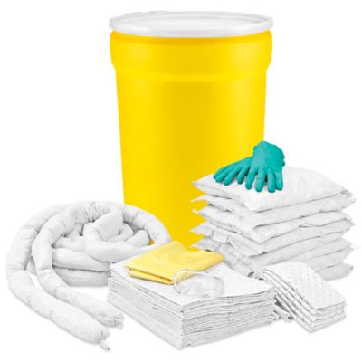 Ensemble en cas de déversement pour huile seulement – Baril de 55 gallons