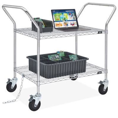 Chariot en fil de métal avec protection DES