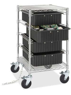 Chariot de réassortiment avec protection DES