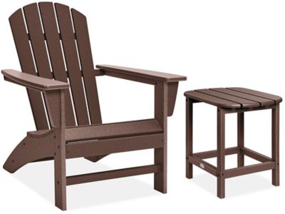 Adirondack Chair and Side Table